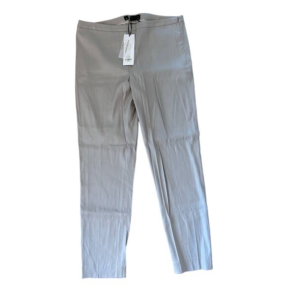 Per Se Carlisle CC Balsa 109979 Khaki Dress Pants Linen Size 12 NEW - Picture 1 of 5